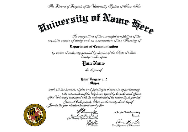 fake diplomas